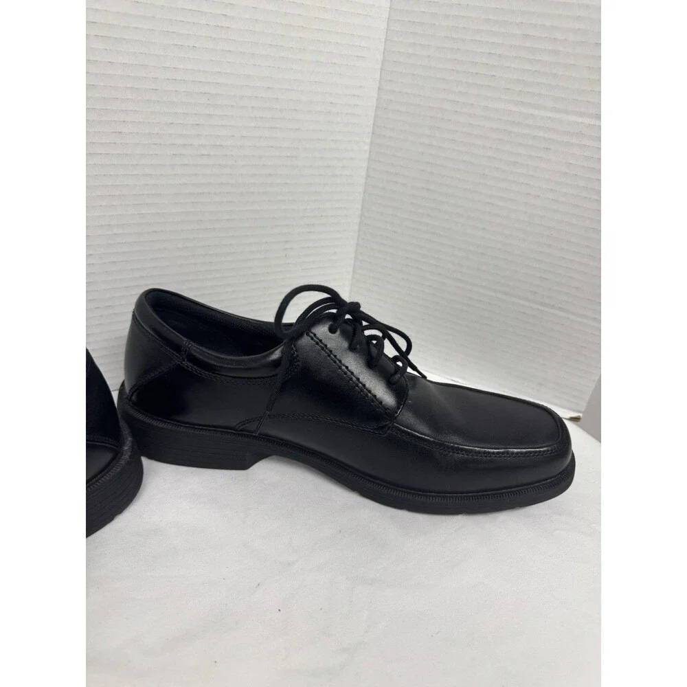 mens nunn bush shoes size 11 Pre-owned Condition Black Tie-up Comfort Gel EUC